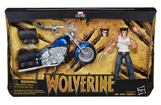 Marvel Legends Series Wolverine and Motorcycle