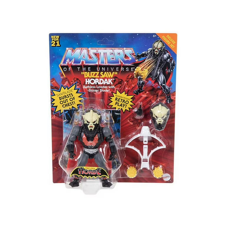 Masters of the Universe "Buzz Saw" Hordak - Ruthless Leader with Blaster Blade - New for 21