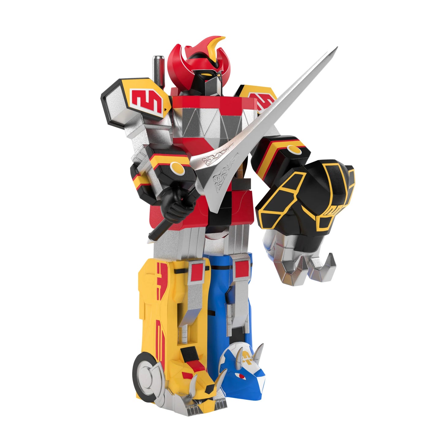 Super7 ReAction Mighty Morphin Power Rangers - Megazord (Wave 1)
