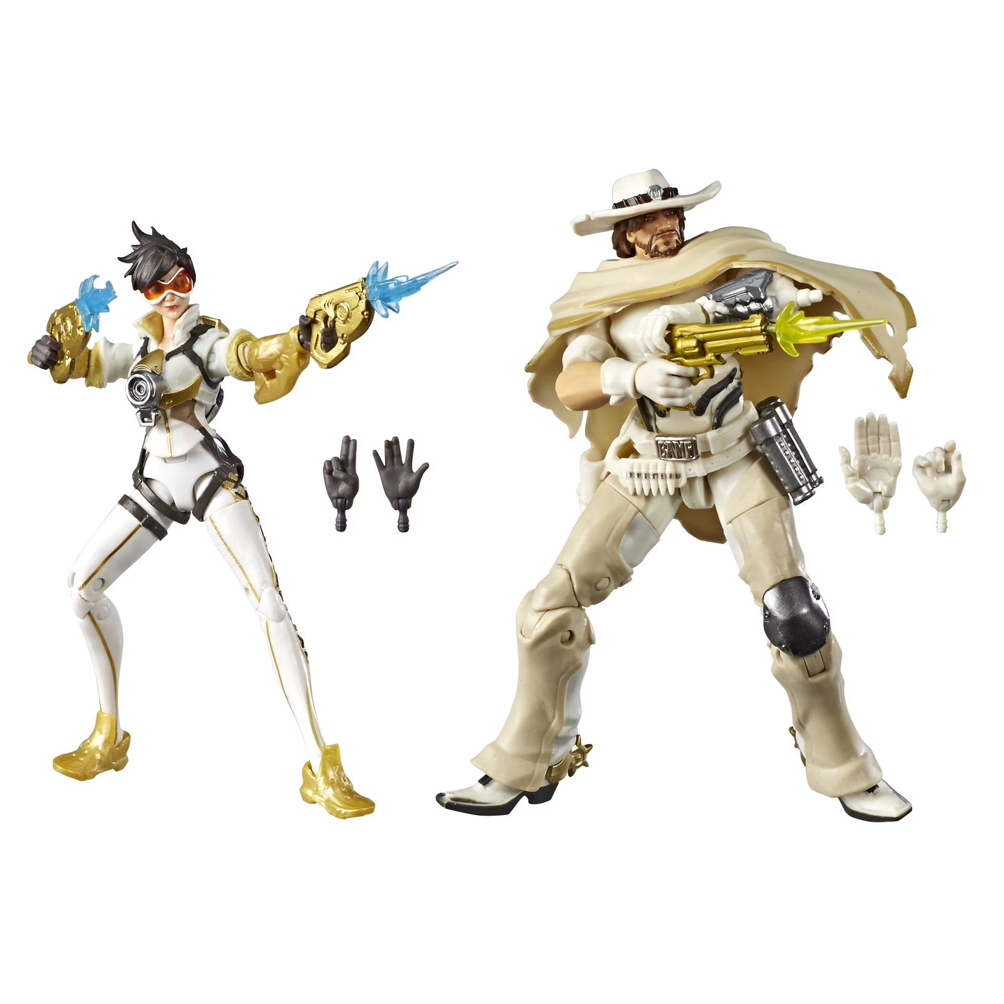 Overwatch Ultimates Series - Tracer (posh) & McCree (White Hat) - Dual Pack  6" Action Figures