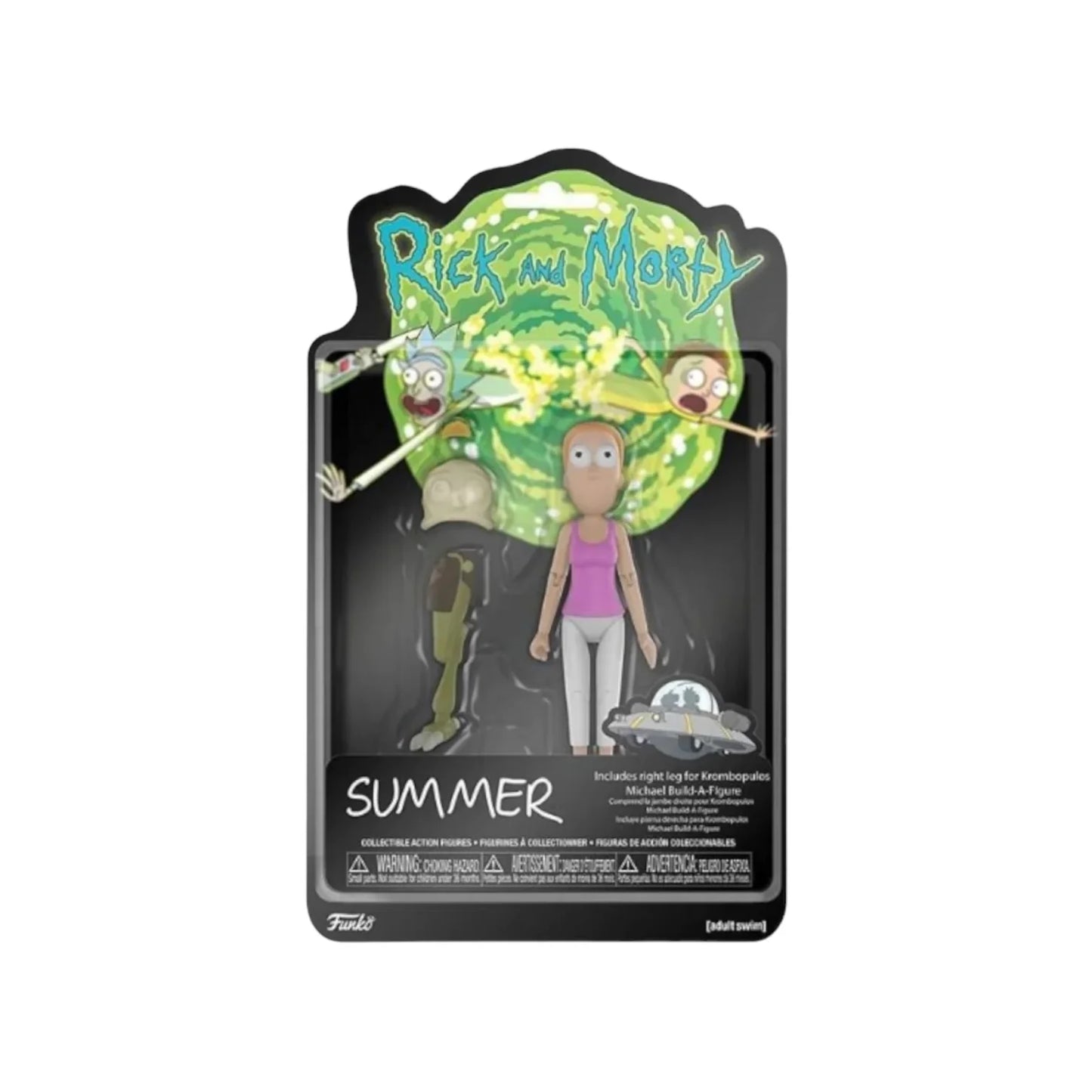 Rick and Morty - Summer - Action Figure - Krombopulos Michael Build a Figure Wave - 2018 - Funko