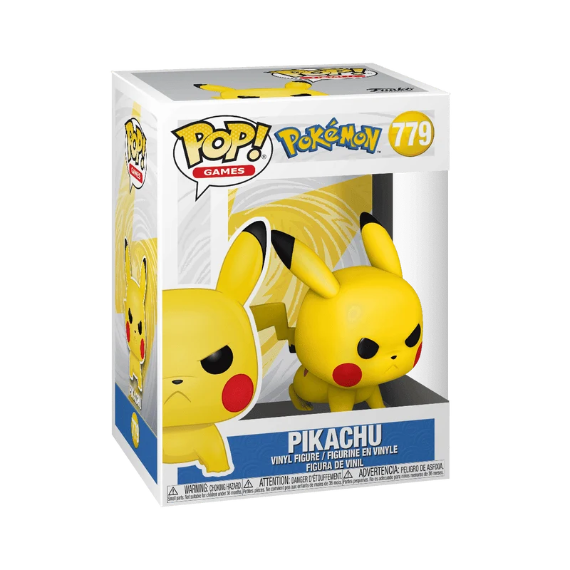 Funko Pop! Games - Pikachu (attacking) - 779