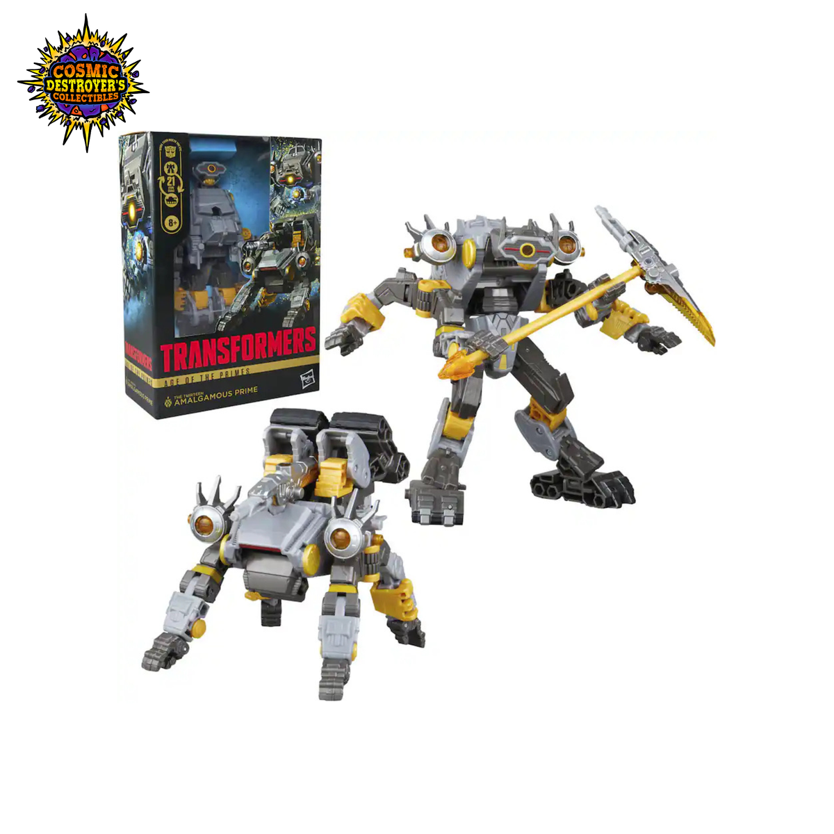 Transformers: Age of the Primes - the Thirteen Amalgamous Prime - Voyager Class Action Figure