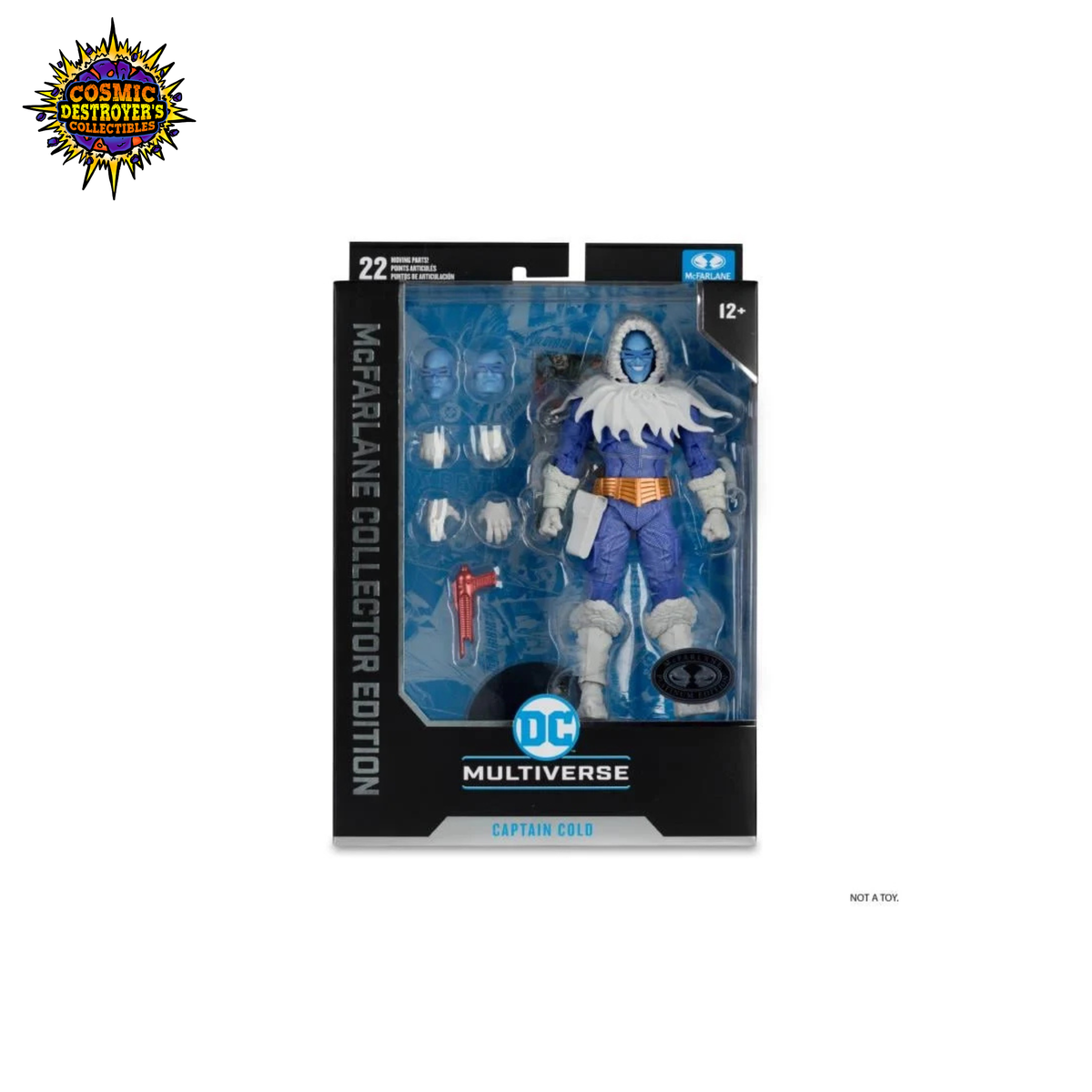 McFarlane Toys (Collector's Edition) - DC Multiverse - Captain Cold (The Rogues) - Platinum Edition - #30