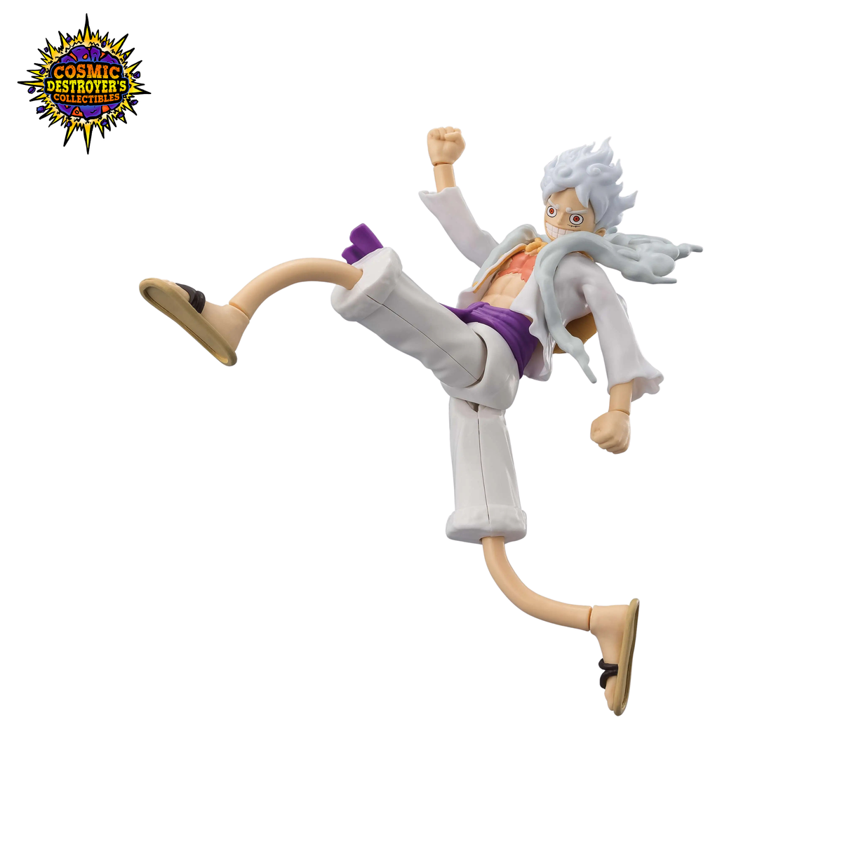 One Piece Anime Heroes - Monkey D. Luffy (Gear 5) Action Figure