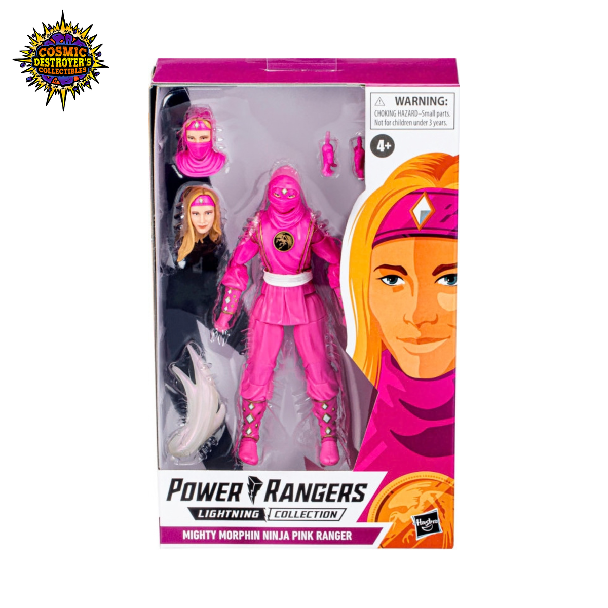 Power Rangers - Lightning Collection - Mighty Morphin Ninja Pink Ranger (Kat Hillard) - 2021
