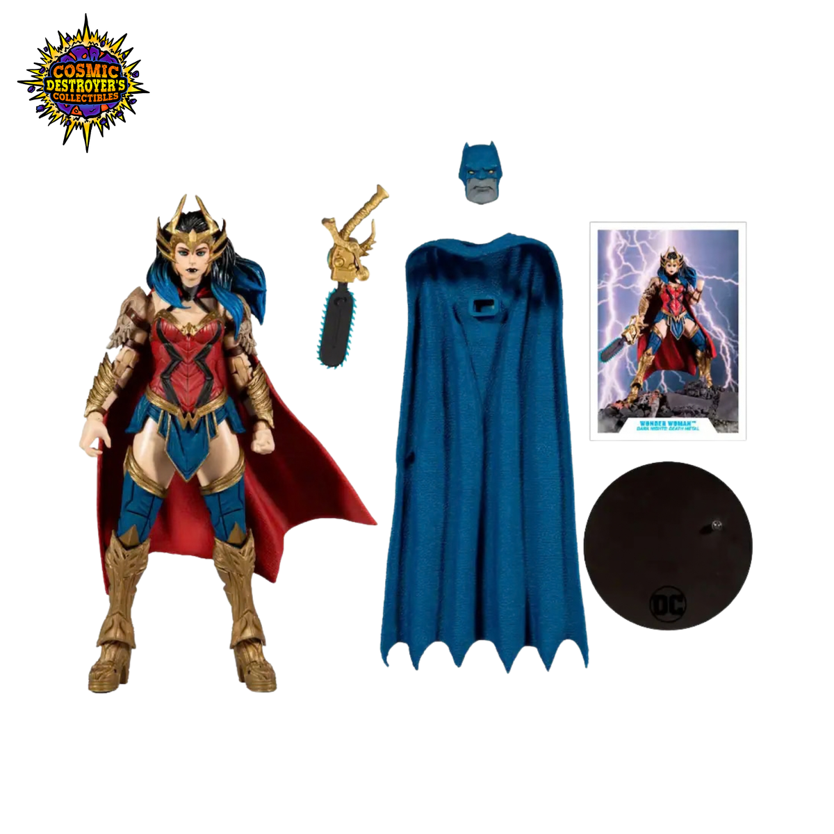 McFarlane Toys - DC Multiverse - Wonder Woman (Dark Knights: Death Metal) - Darkfather BAF - 2021