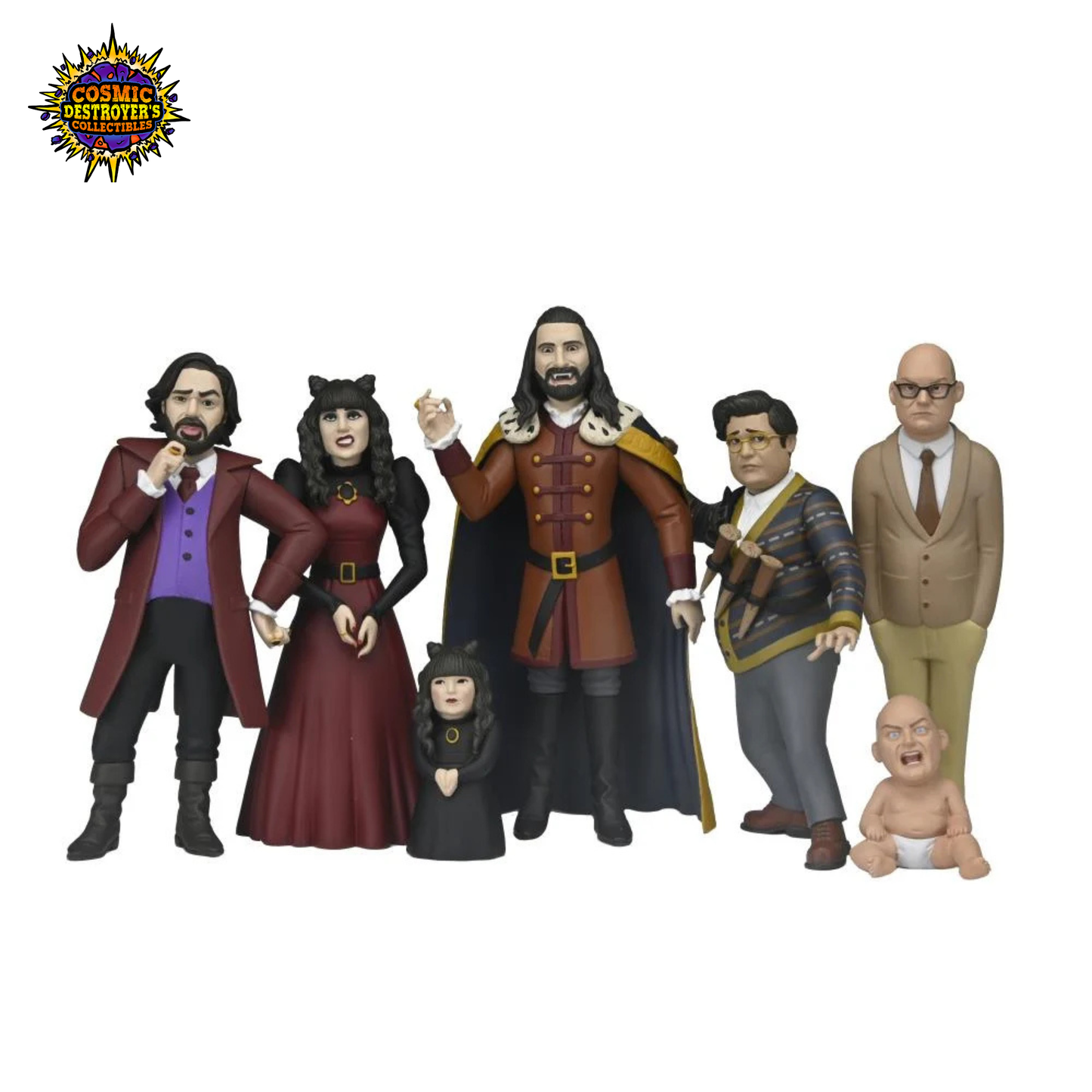 NECA - What We Do in the Shadows Toony Terrors Set of 5 Figures