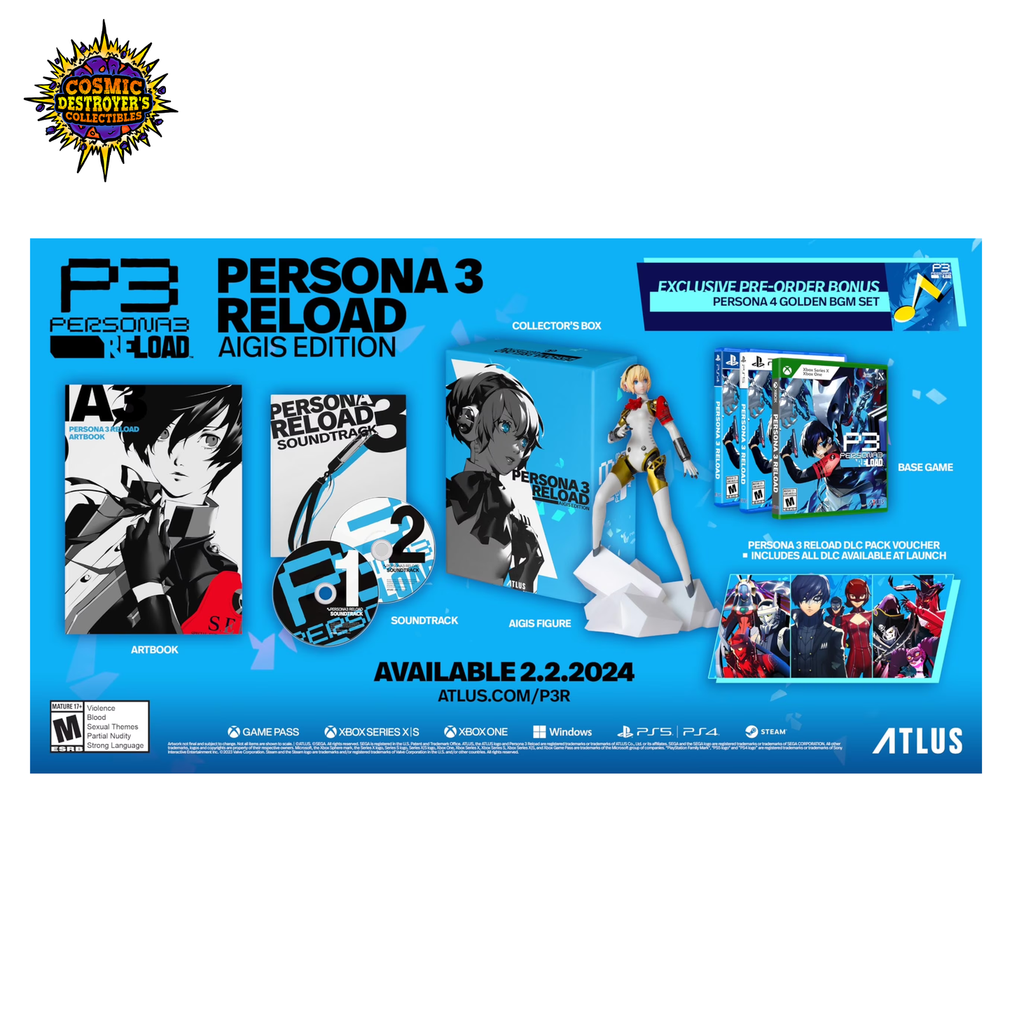 Persona 3 Reload: Collector’s Edition - Xbox Series X