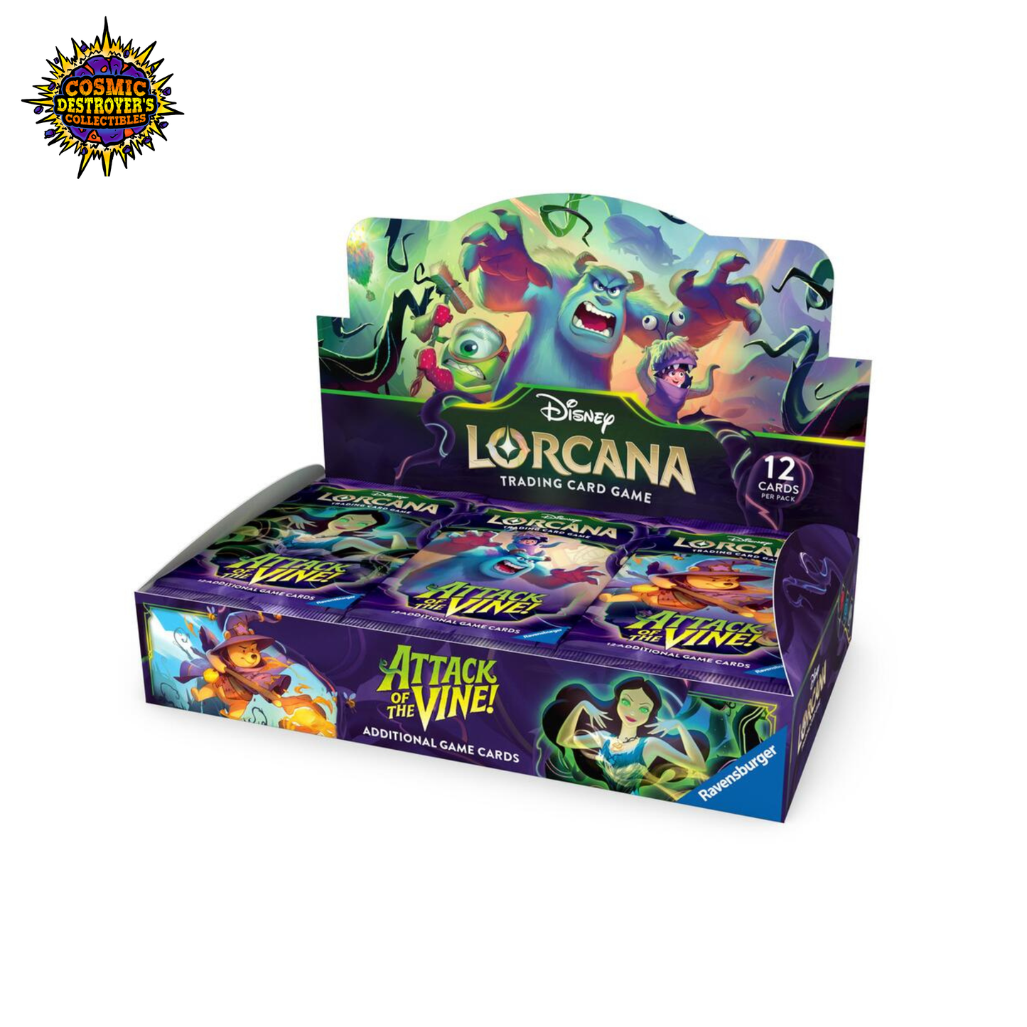 Disney Lorcana: Attack of the Vines Booster Box
