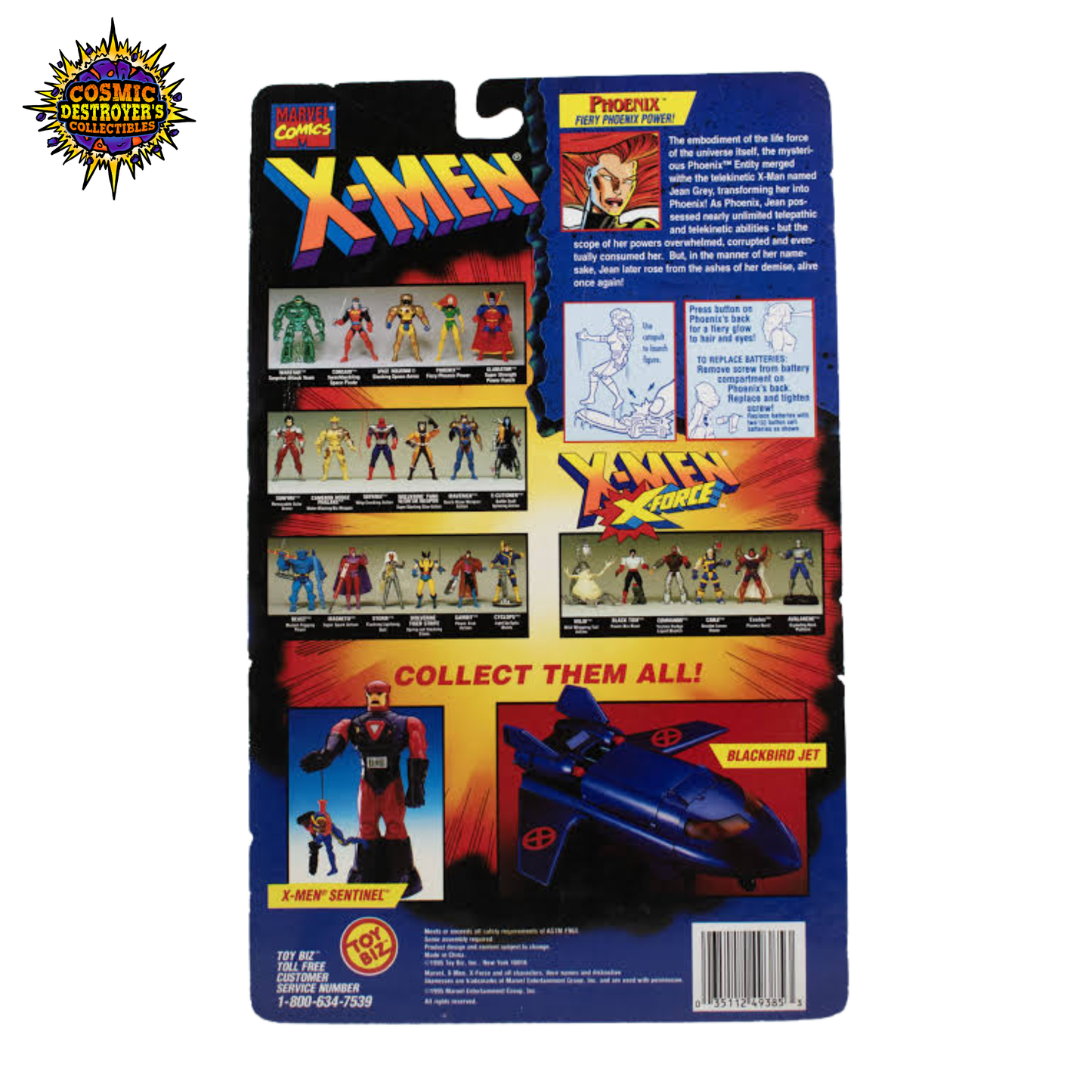 Marvel Comics - X-Men Phoenix Saga - Action Figure - 1994