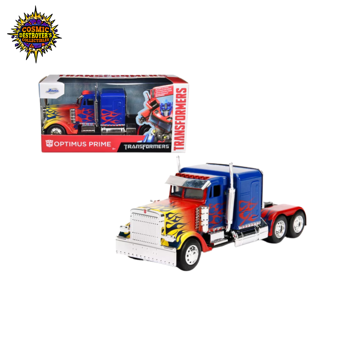 Jada - Hollywood Rides - Transformers - Optimus Prime - 1:32 Scale - Die Cast - 2021