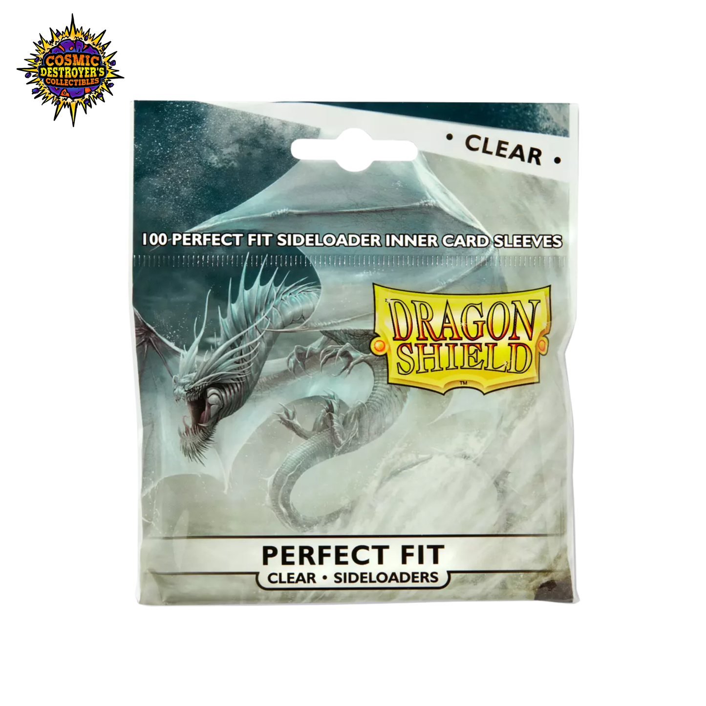 Dragon Shield Perfect Fit Sideloading Clear 100Ct Pack
