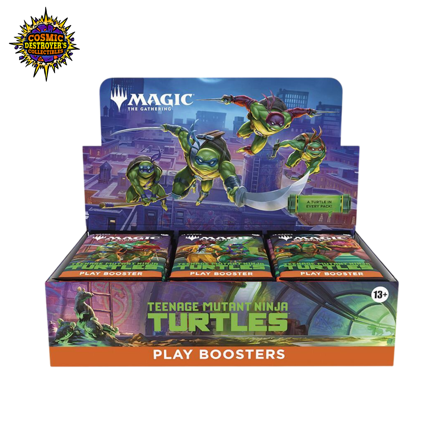 MTG: Universes Beyond - Teenage Mutant Ninja Turtles - Play Booster Display