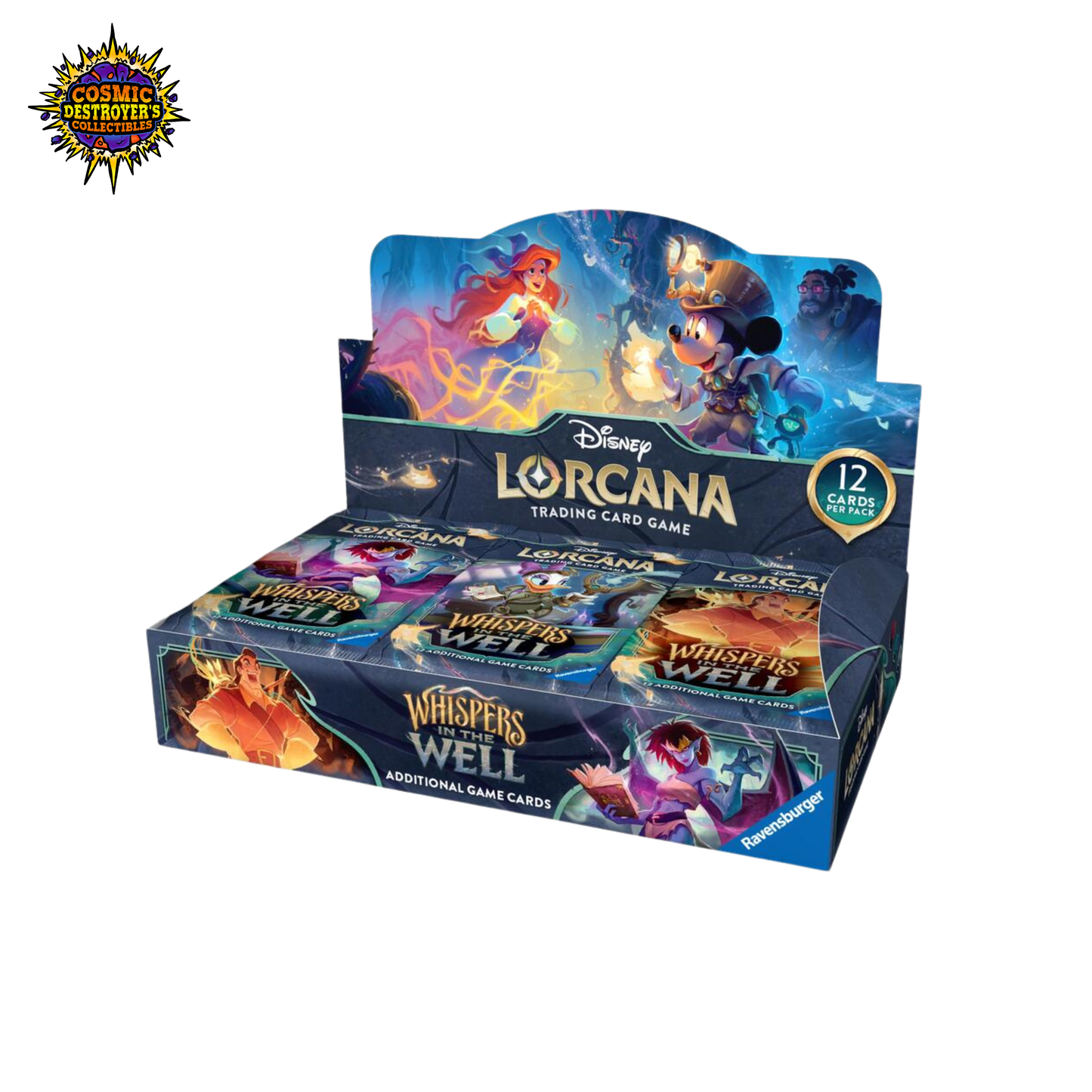 Disney Lorcana: Whispers in the Well Booster Box - Whispers in the Well (10)