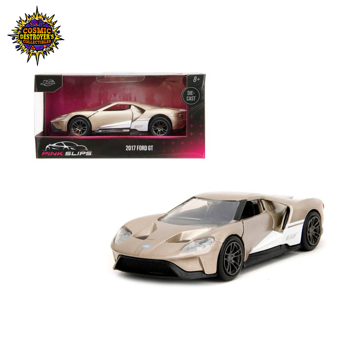 Jada - Pink Slips - 2017 Ford GT - 1:32 Scale - 2024