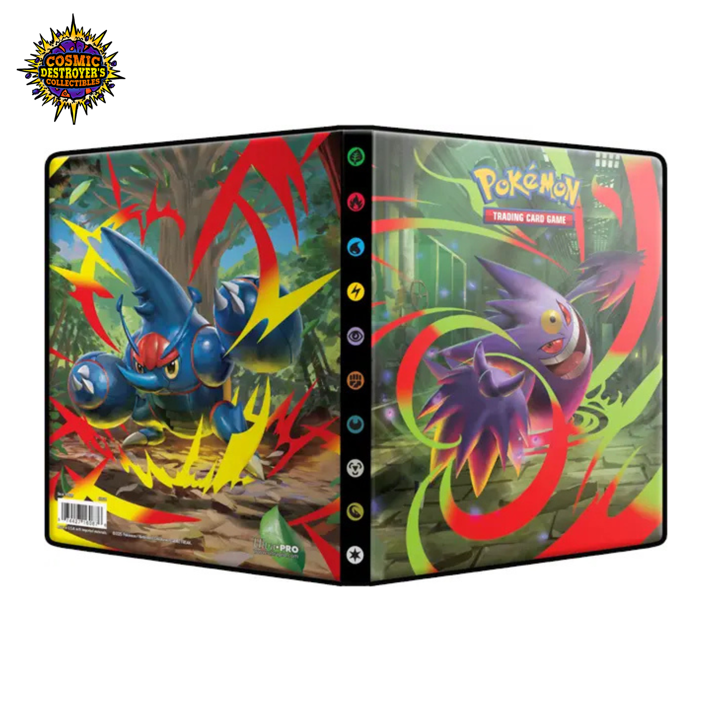 Ultra PRO Pokemon Mega Evolution #2 Phantasmal Flames 4 Pocket Portfolio