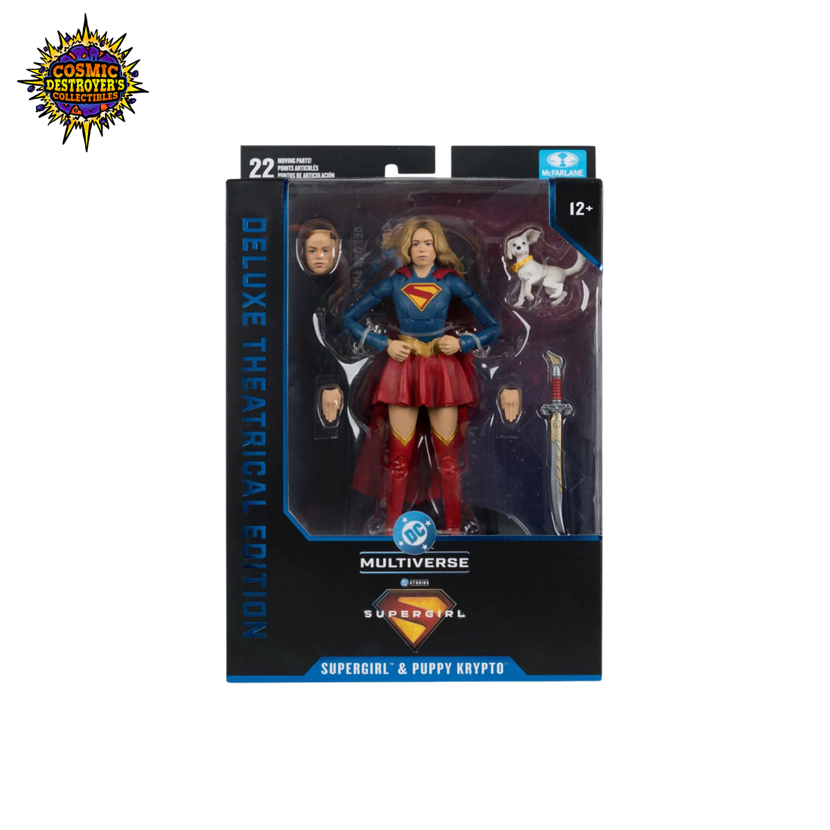 McFarlane Toys (Deluxe Theatrical Edition) - DC Multiverse - Supergirl & Puppy Krypto (Supergirl 2026)