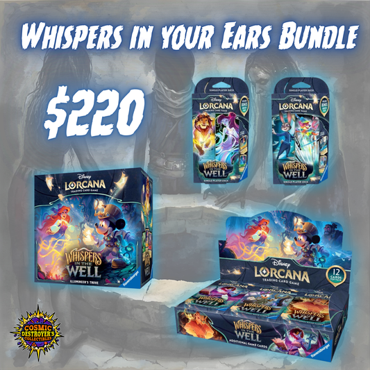 Disney Lorcana: Whispers in the Well (Whispers In Your Ear Bundle)