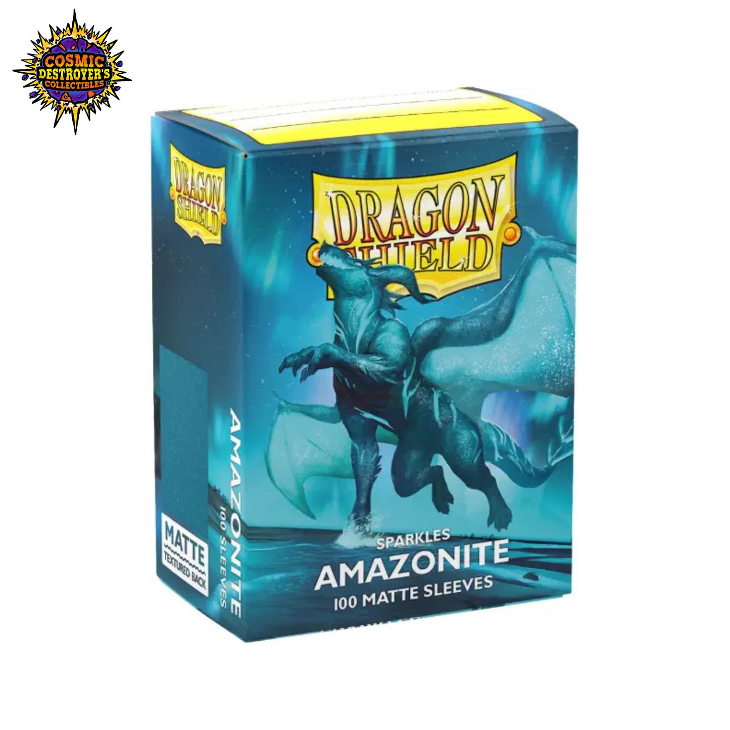 Dragon Shield Game Sleeves Matte Amazonite 100ct Pack