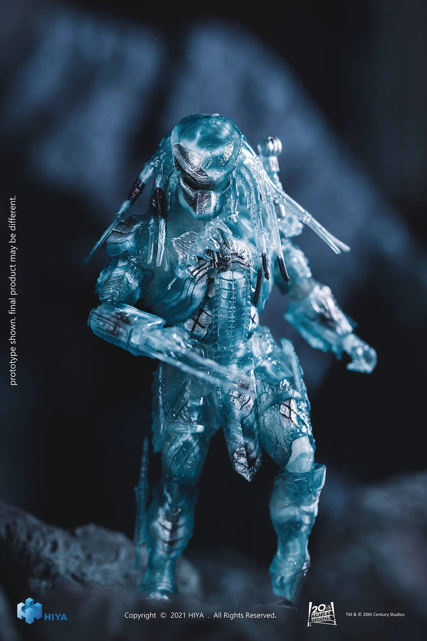 HIYA TOYS - ALIEN VS. PREDATOR ACTIVE CAMOUFLAGE SCAR 1:18 SCALE ACTION FIGURE – PREVIEWS EXCLUSIVE