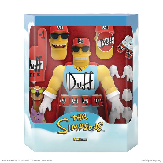 SUPER7 - THE SIMPSONS ULTIMATES W2 DUFFMAN - ACTION FIGURE