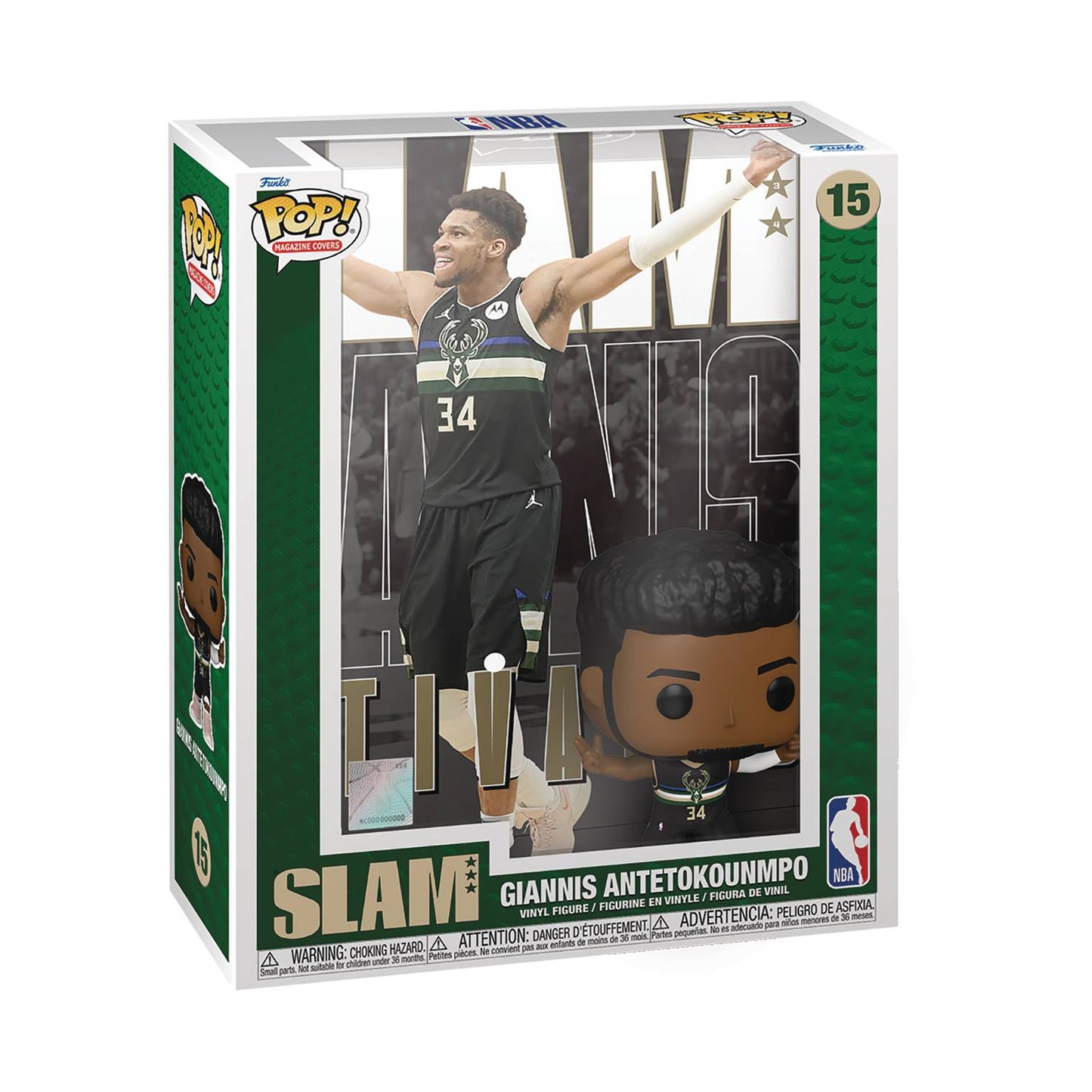 Funko Pop! NBA SLAM COVER GIANNIS ANTETOKOUNMPO - 15