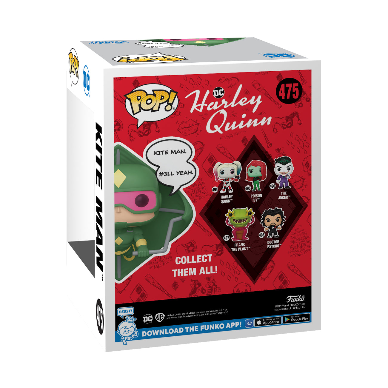 Funko Pop! - Harley Quinn - Kite Man - PX Exclusive - 475