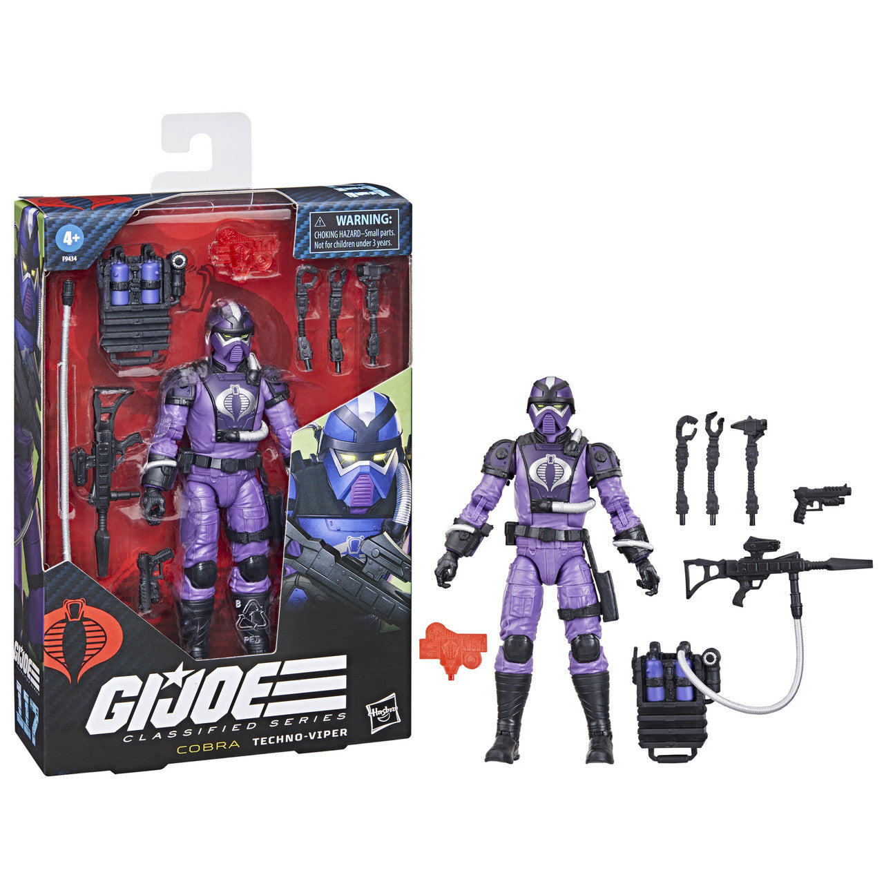 G.I. Joe - Classified Series - Cobra Techno-Viper - 6" Action Figure