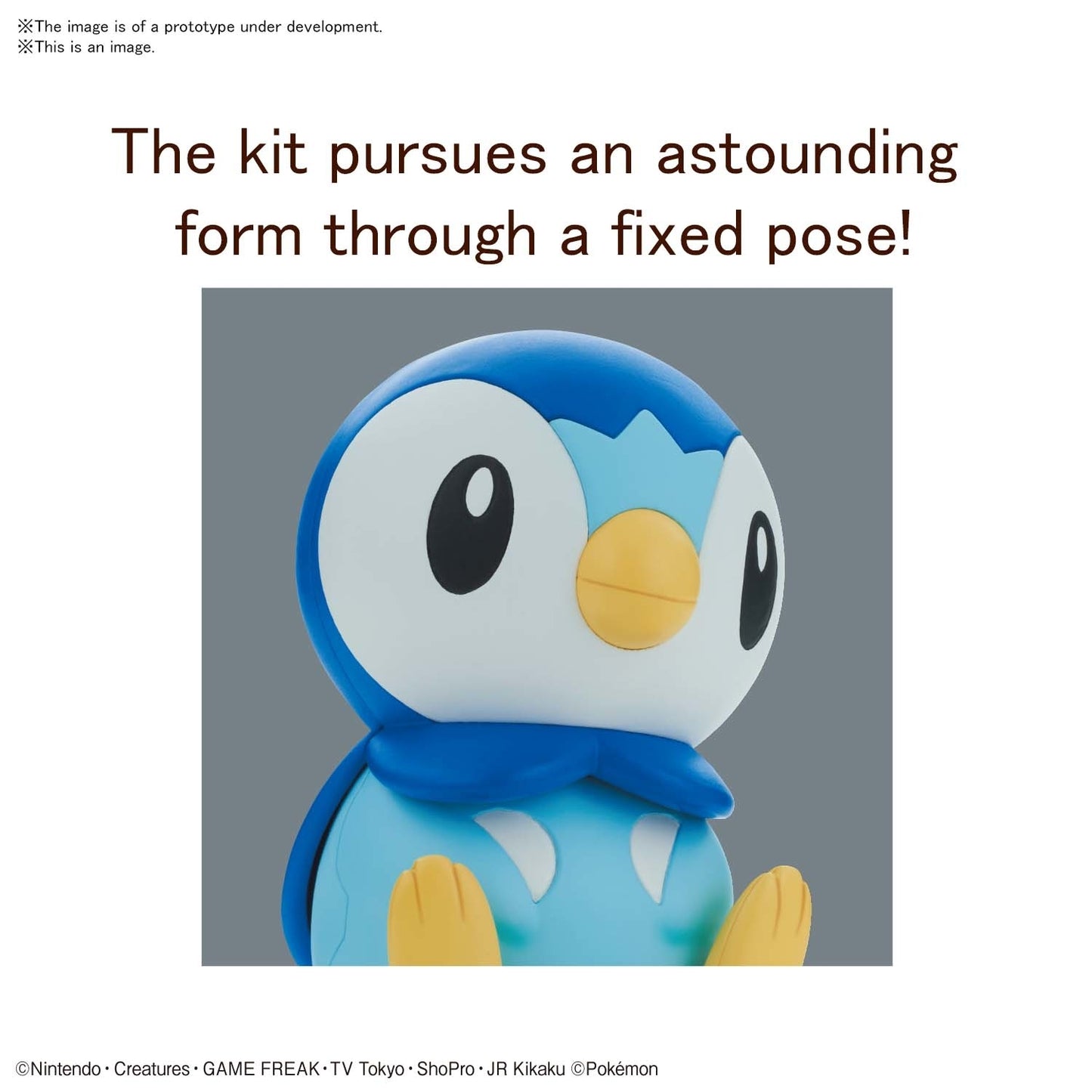 Pokemon - Piplup - Model Kit (Bandai)
