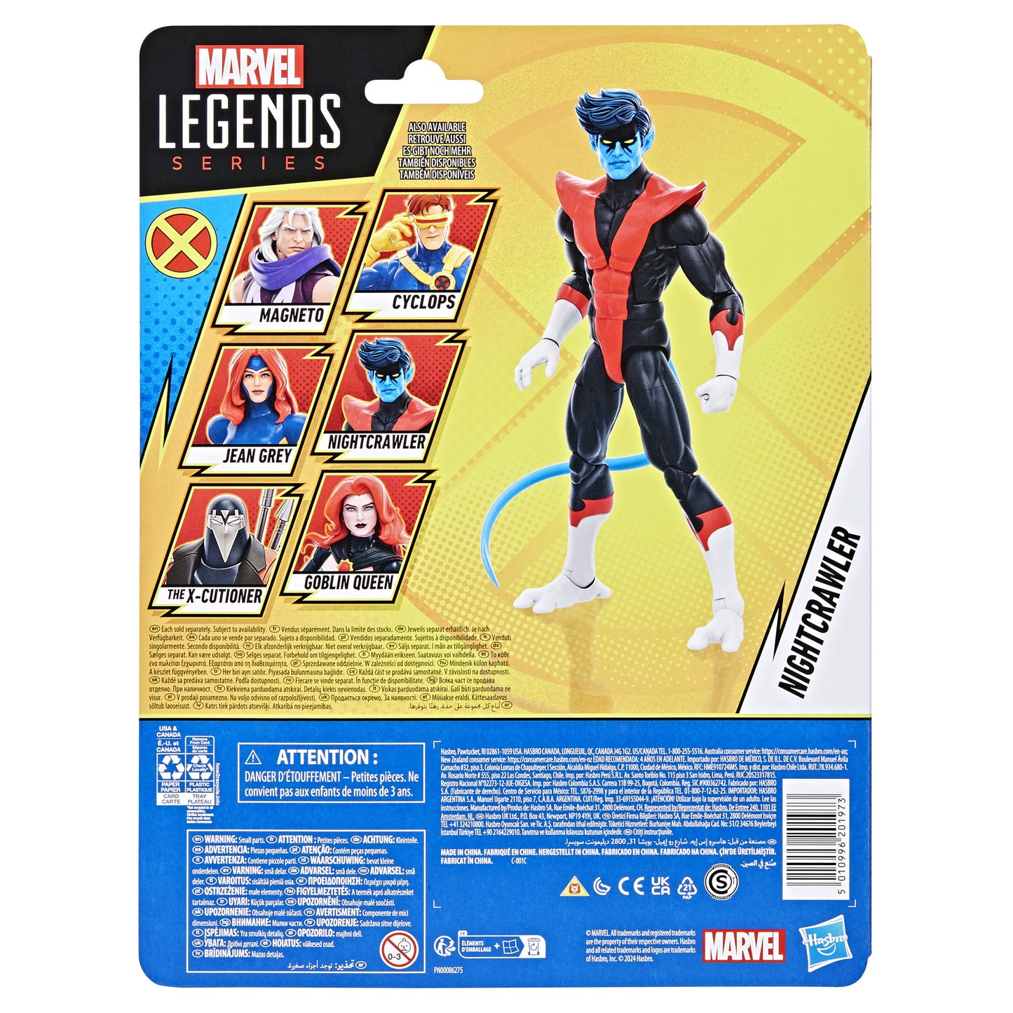 Marvel Legend X-MEN 97 - Nightcrawler - 6in Action Figure