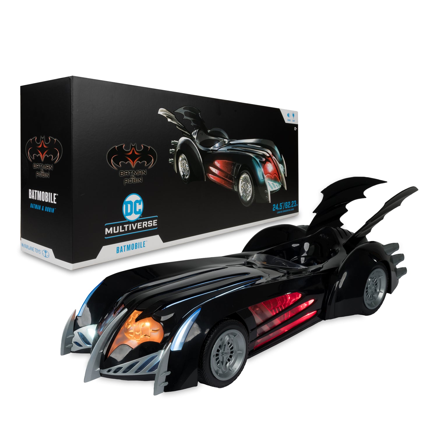McFarlane Toys - Batmobile (Batman & Robin) Vehicle w/Lights and Sound