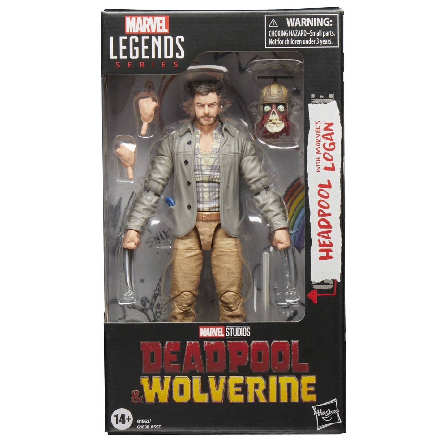 Marvel Legends - Deadpool & Wolverine - Logan w/ Headpool