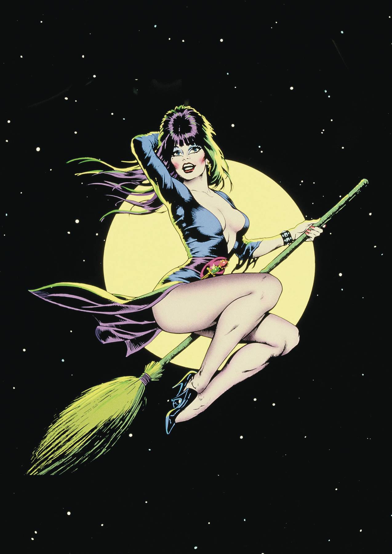 Elvira 17x12 Metal Sign