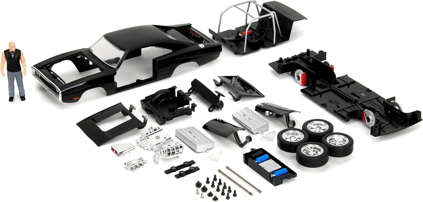 FAST FURIOUS DOMS DODGE CHARGER 1/24 DIE-CAST MODEL KIT