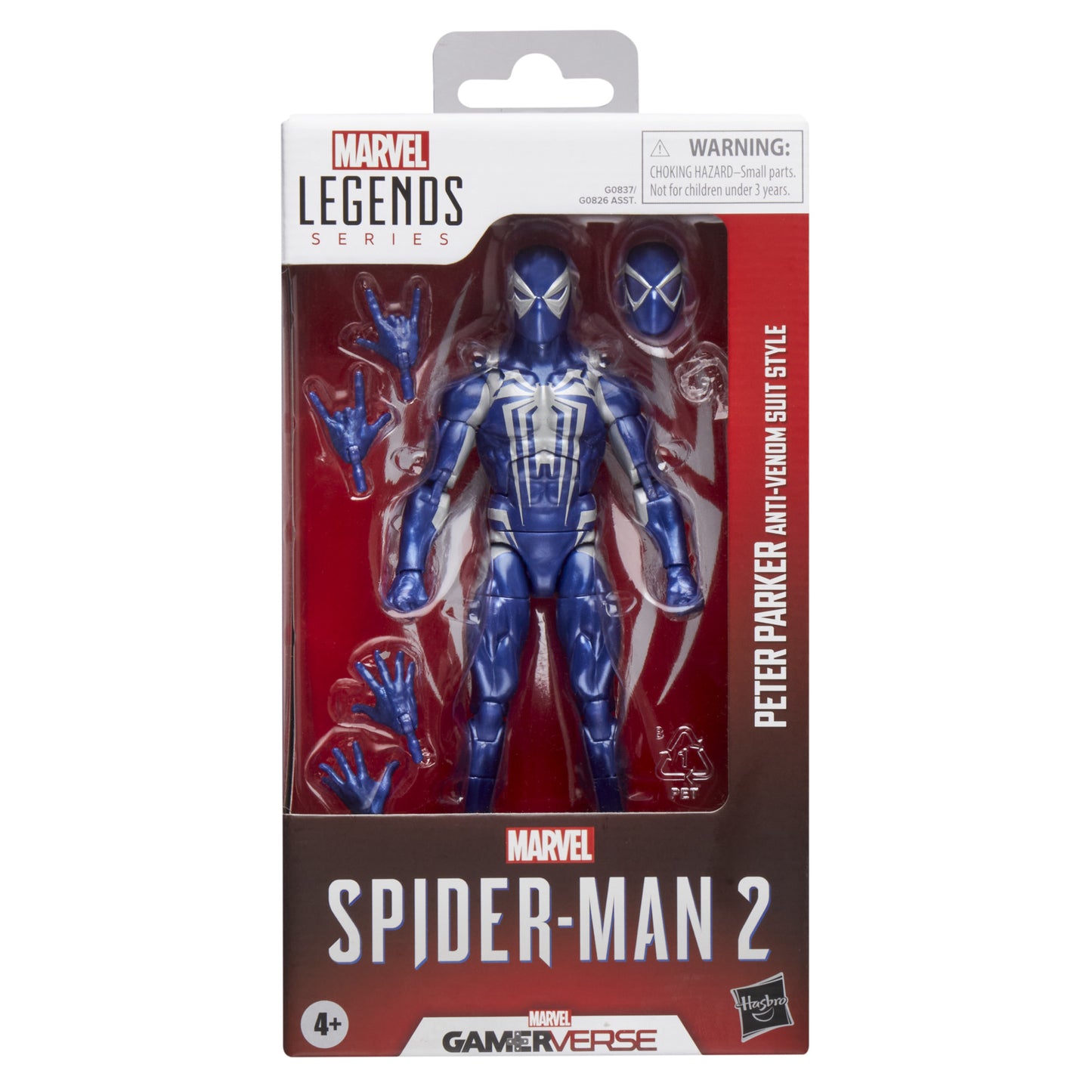 Marvel's Spider-Man 2 Marvel Legends Gamerverse Peter Parker (Anti-Venom Suit Style) Action Figure