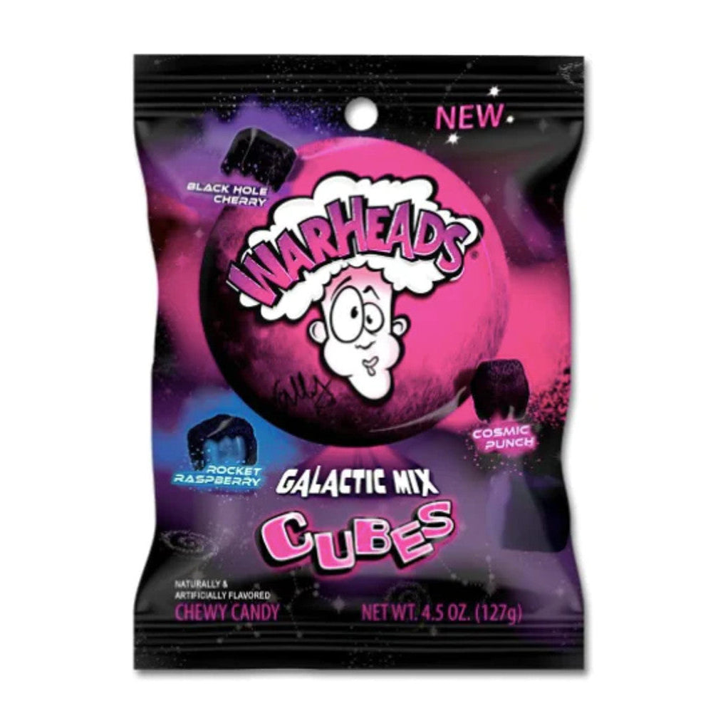 Warheads Galactic Mix Cubes 4.5 Ounce