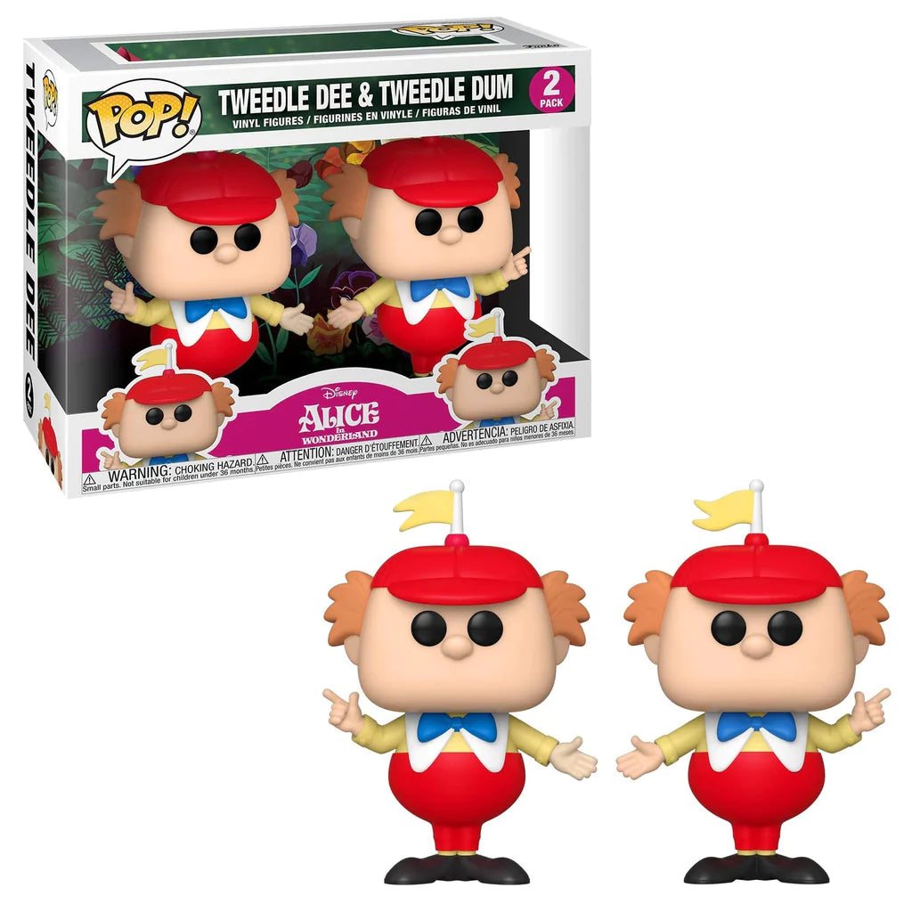 Funko Pop! Disney - Tweedle Dee & Tweedle Dum - 2pk