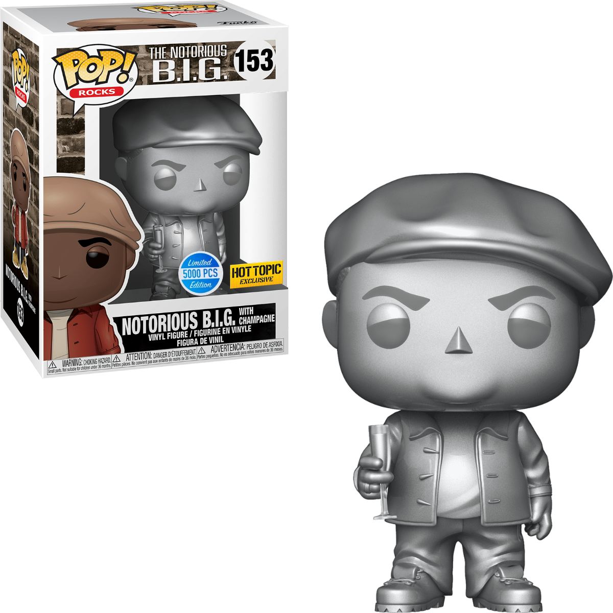 Funko Pop! Rocks - The Notorious B.I.G. - Hot Topic - 5000pc Limited Edition