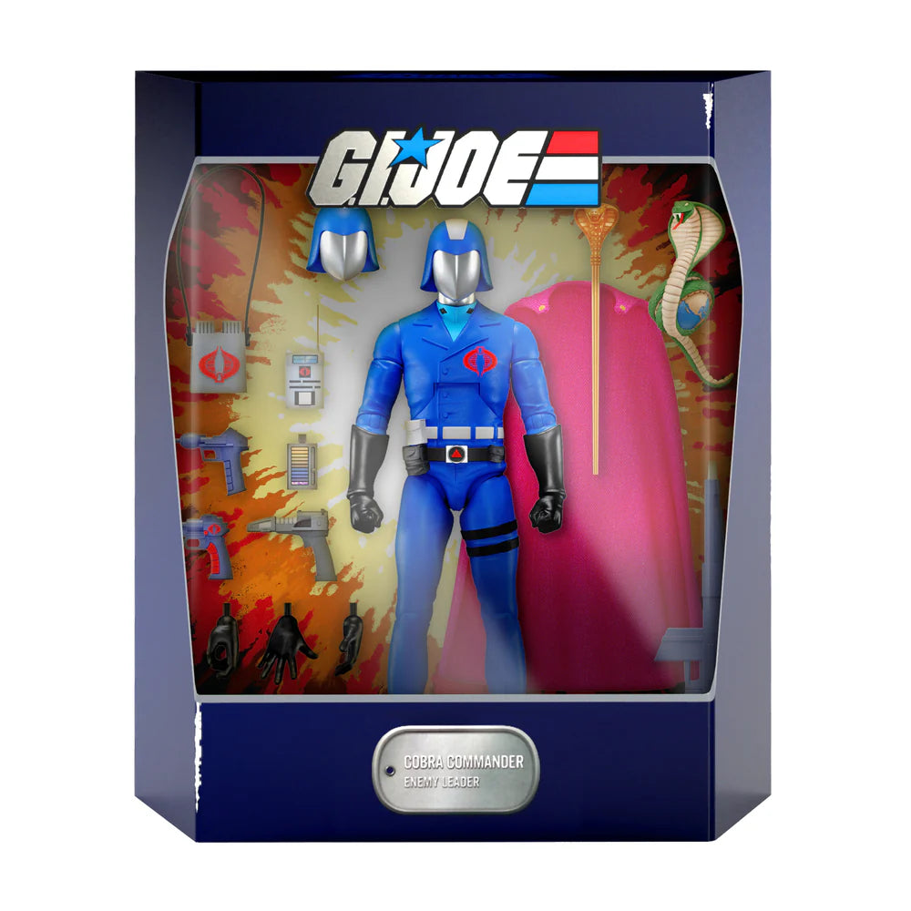 SUPER7 - G.I. Joe Ultimates - Cobra Commander (Enemy Leader) - Action Figure