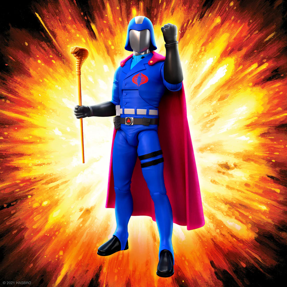 SUPER7 - G.I. Joe Ultimates - Cobra Commander (Enemy Leader) - Action Figure
