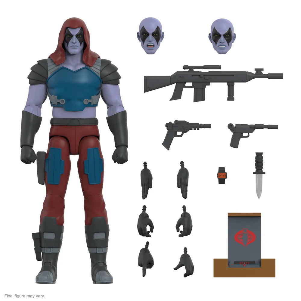 SUPER7 - G.I. Joe Ultimates - Zartan (Master of Disguise) - Action Figure - Without Shipper