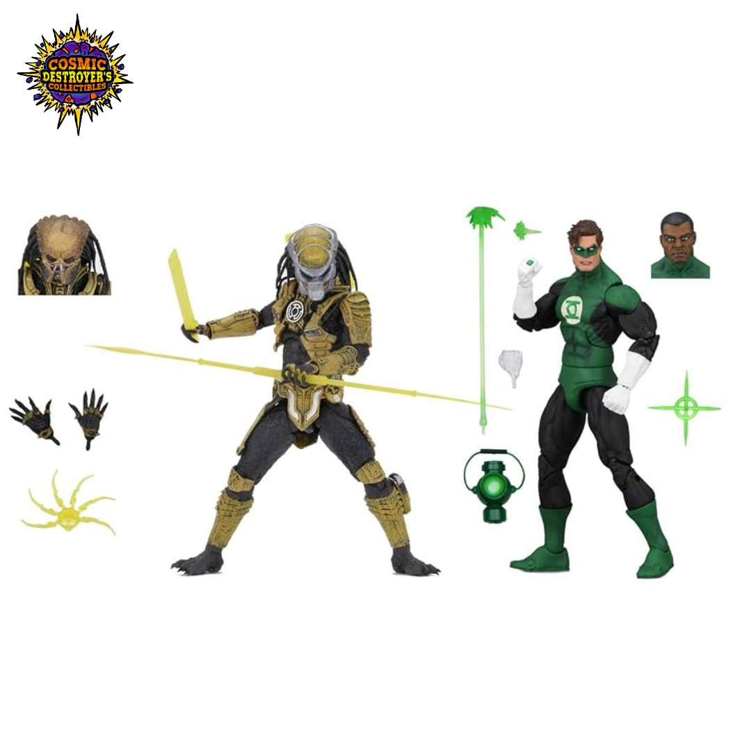 NECA - GREEN LANTERN VS PREDATOR - NYCC 2019 EXCLUSIVE
