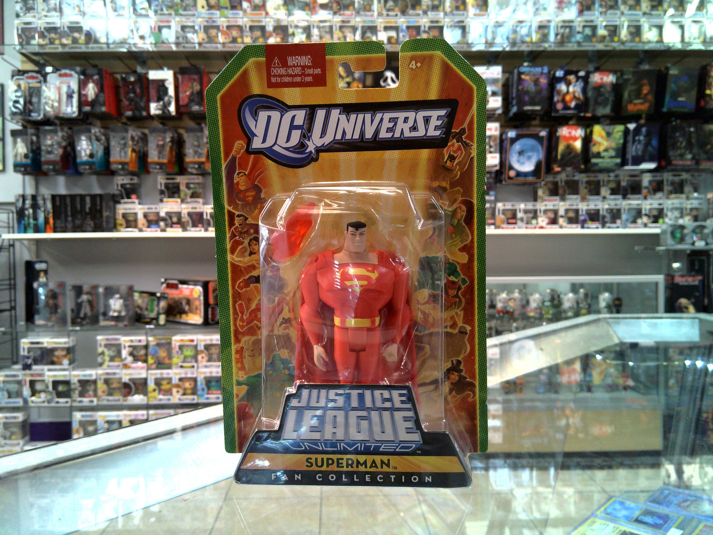 DC Super Heroes Justice League Unlimited - Superman (Red Version) Red Kryptonite