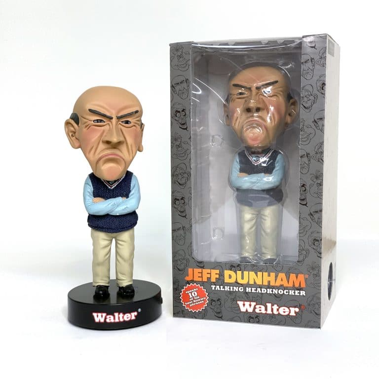 NECA - Jeff Dunham - Walter Talking Bobblehead - Headknocker