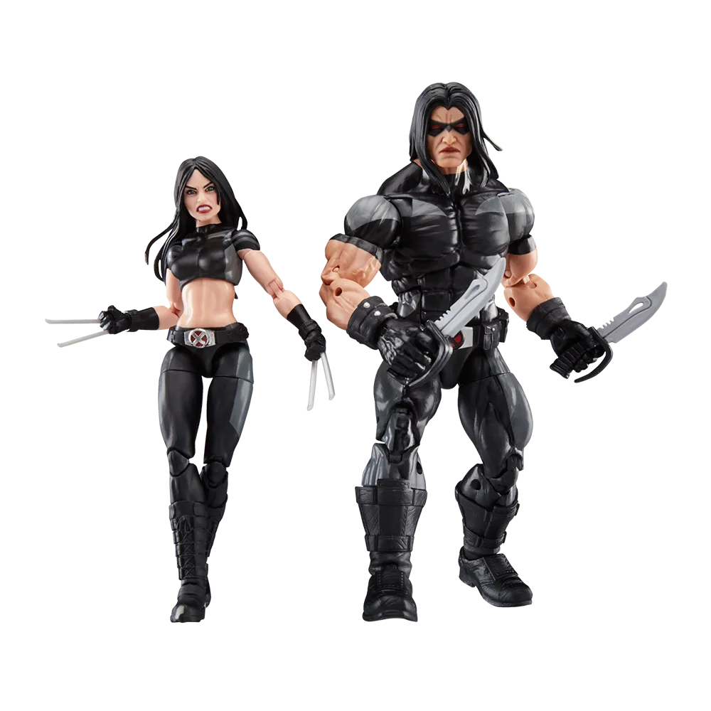 Marvel Legends X-Force - X-23 and Warpath - 6 Inch Action Figure 2-Pack