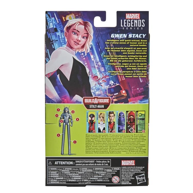Marvel Legends - Gwen Stacy - Spider-Man Into the Spiderverse - Stilt-Man Wave