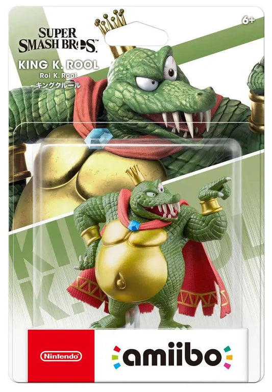 Nintendo Super Smash Bros Amiibo King K. Rool Mini Figure