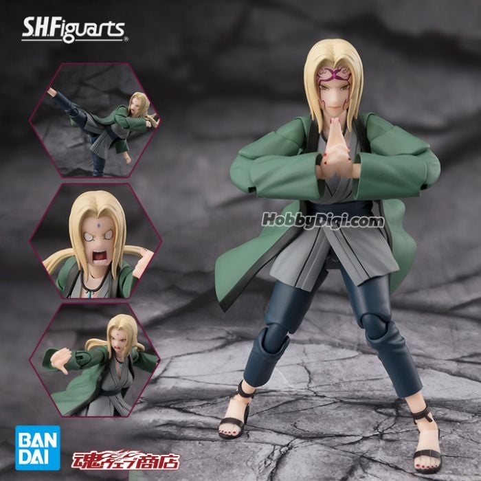 Naruto: Shippuden S.H.Figuarts Tsunade (The Legendary Medical Ninja) Action Figure
