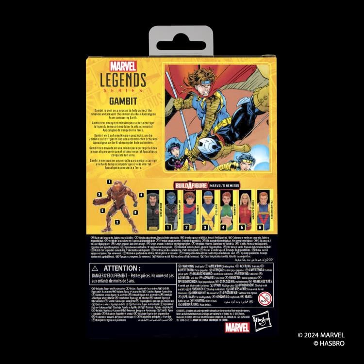 Marvel Legends X-MEN - Gambit - Marvel's Nemesis Wave
